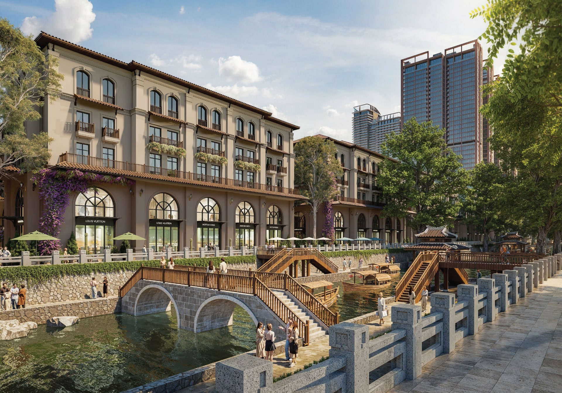 Phối cảnh tiện ích Sunshine Legend City