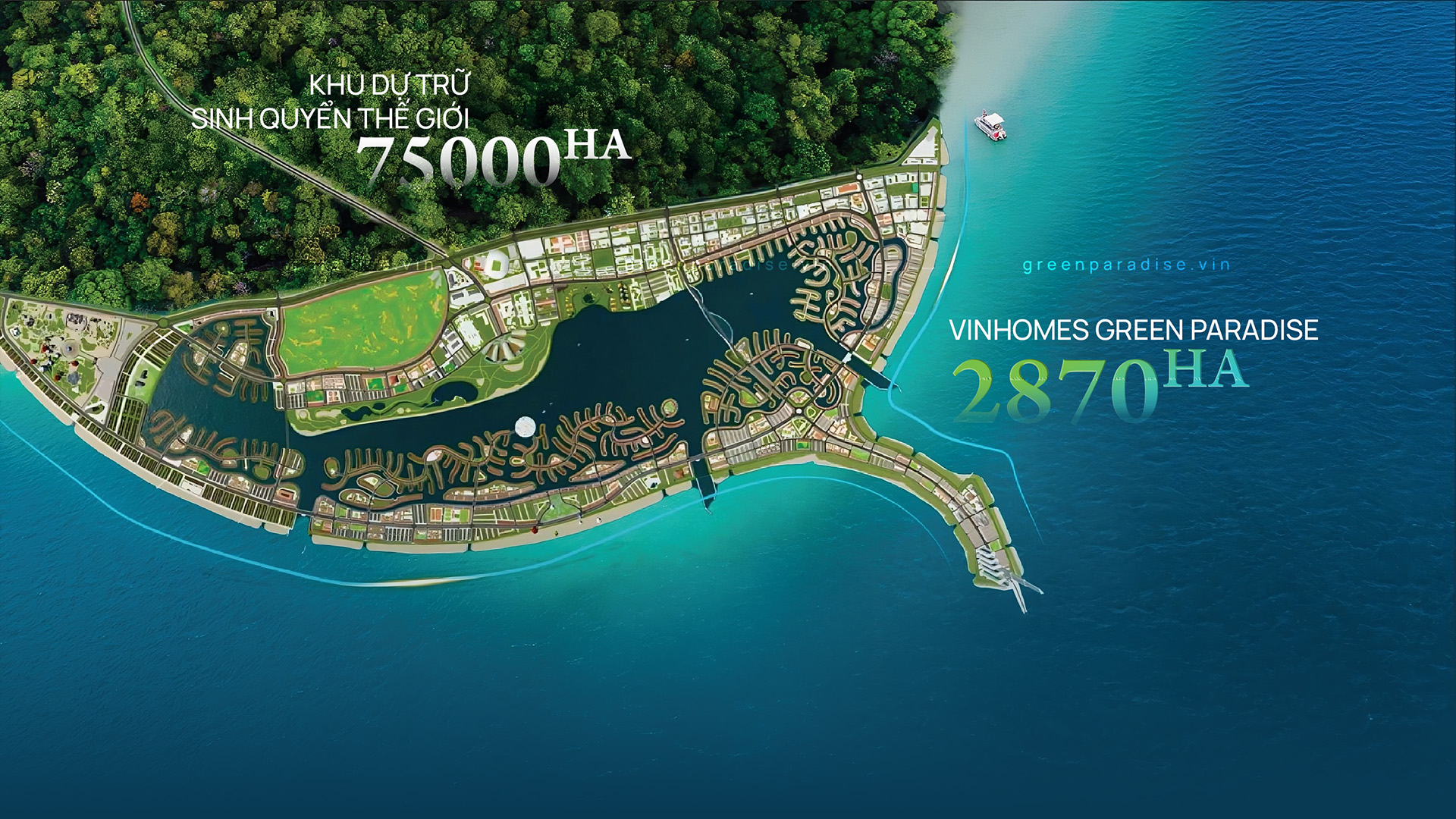 Vị trí đặc biệt của Green Paradise Cần Giờ