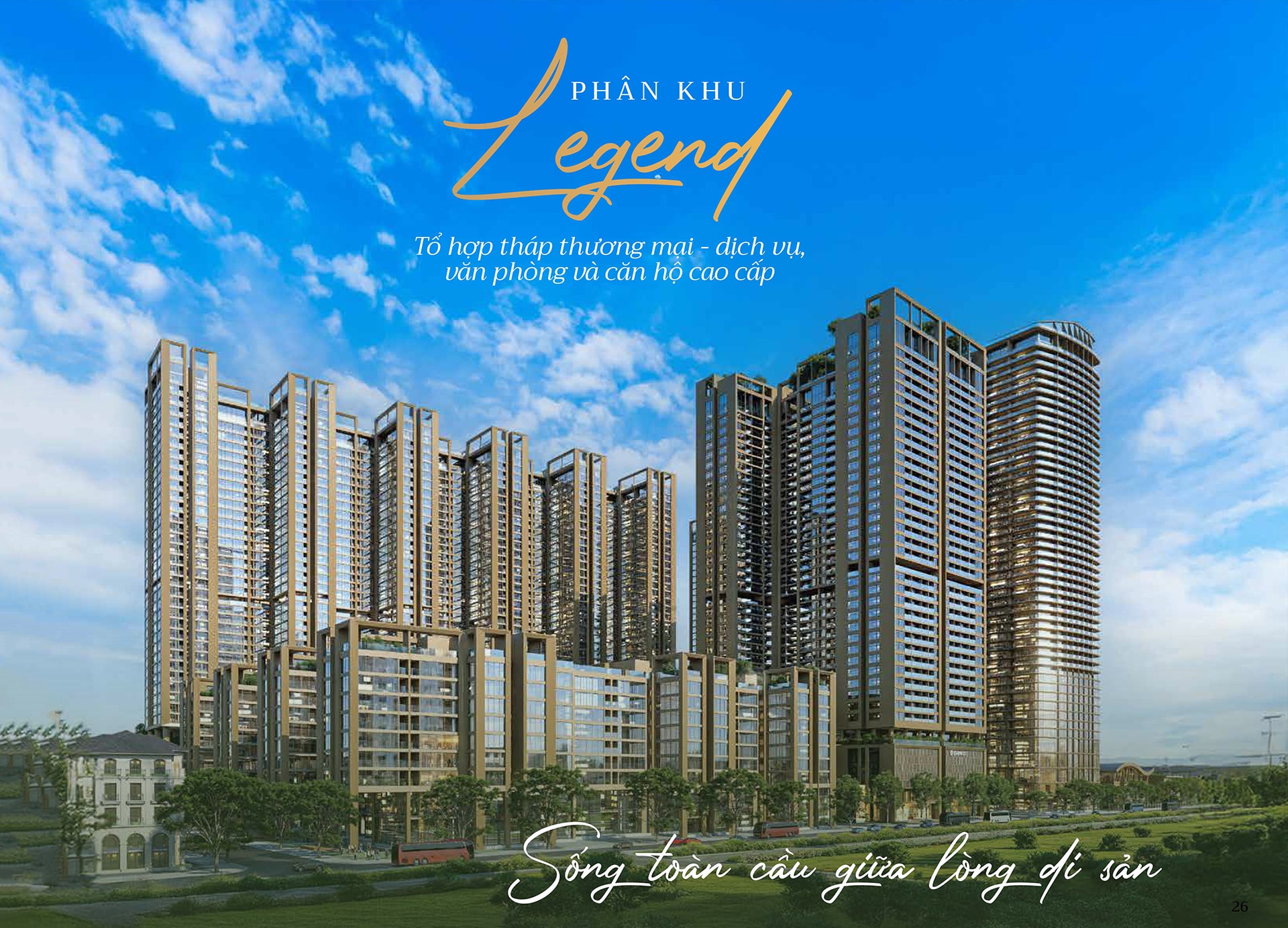 Phân khu Legend dự án Sunshine Legend City