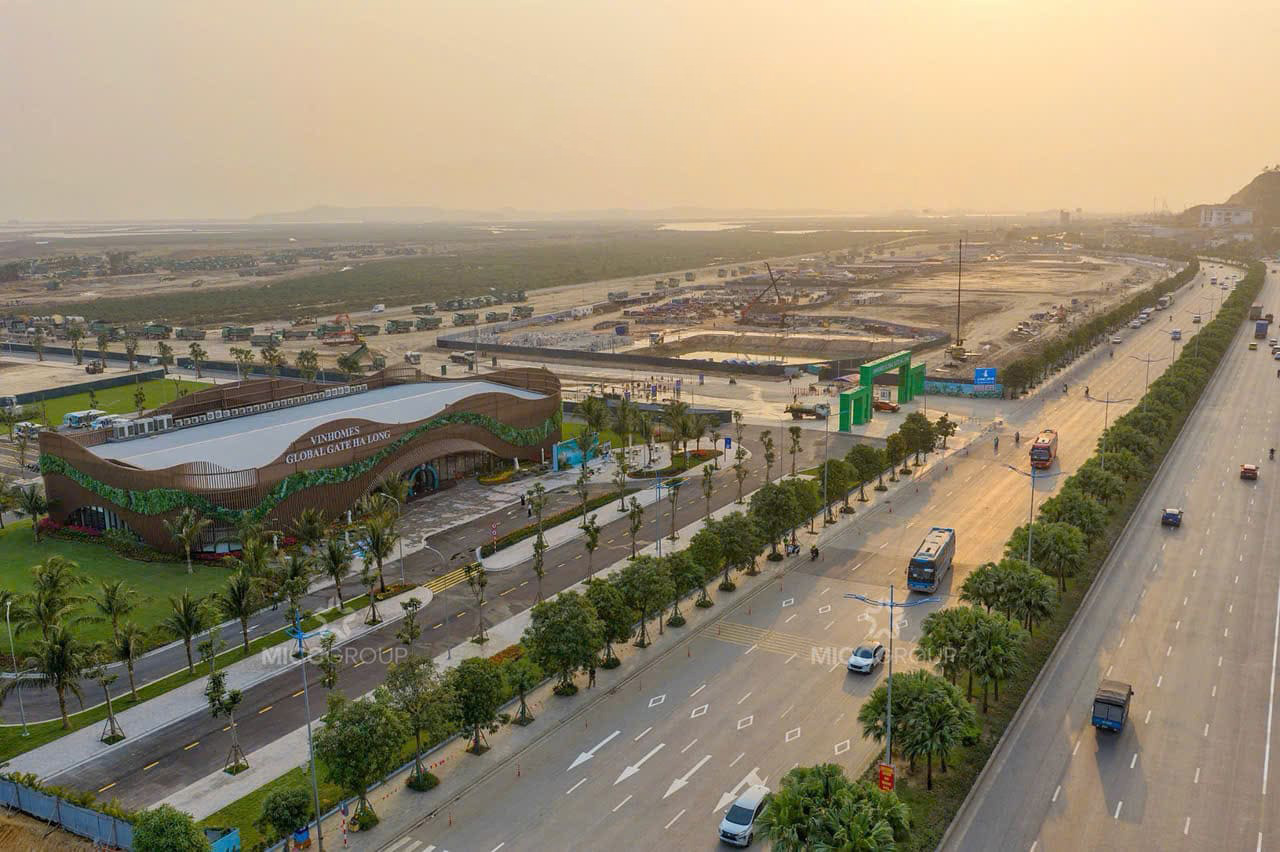 Tiến độ thực tế biệt thự liền kề hạ long xanh
